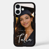 CLASS OF 2026  |  BLACK EDGE phone case with name (Achterkant)