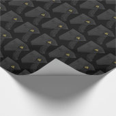 Class of 2026 Black Tassel Dignified Graduation Cadeaupapier (Hoek)