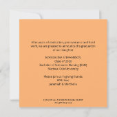 Class of 2026 BSN Nursing Graduate Announcement (Achterkant)