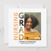 Class of 2026 BSN Nursing Graduate Announcement (Voorkant)