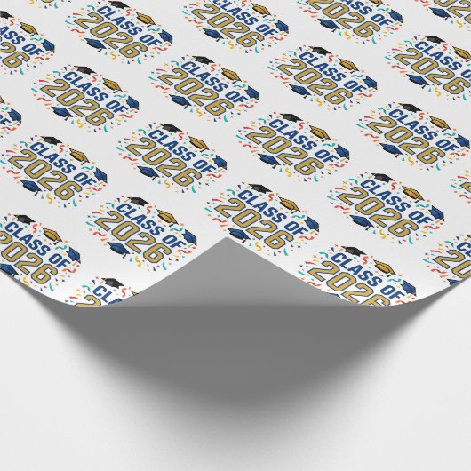 Class of 2026 cadeaupapier (Hoek)