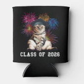 Class Of 2026 Cat Lover Blikjeskoeler (Voorkant)