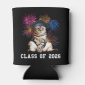 Class Of 2026 Cat Lover Blikjeskoeler (Achterkant)