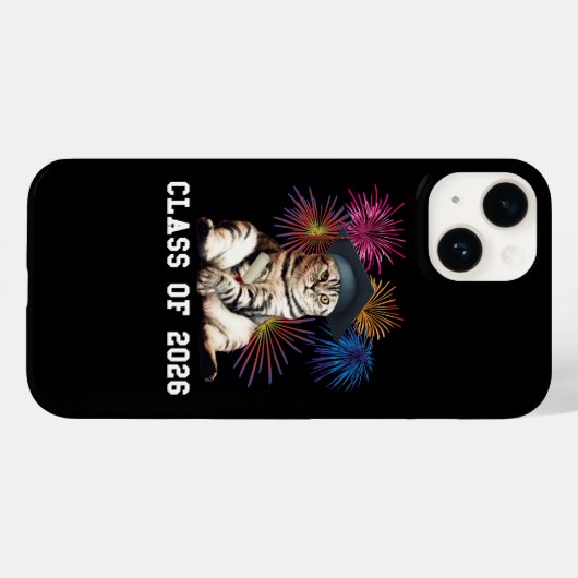 Class Of 2026 Cat Lover Case-Mate iPhone Case (Achterkant (horizontaal))