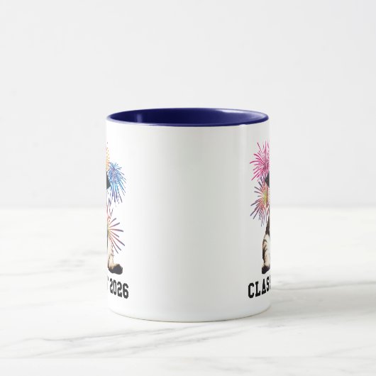 Class Of 2026 Cat Lover Mok (Midden)