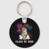 Class Of 2026 Cat Lover Sleutelhanger (Achterkant)