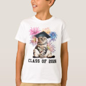 Class Of 2026 Cat Lover T-shirt (Voorkant)