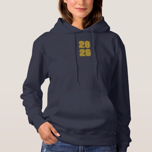 Class of 2026 Cusom Hoodie (Voorkant)