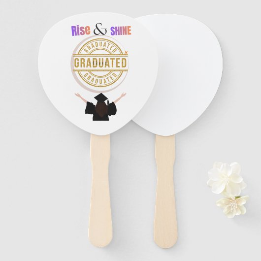 Class of 2026 Elite 🎓 Handwaaier (Voorkant en achterkant)