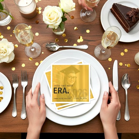 Class of 2026 Golden Photo Servet