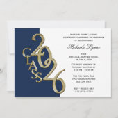 Class of 2026 Grad Gold with Color Option Kaart (Voorkant)