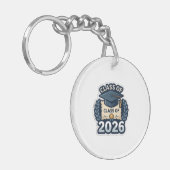 Class of 2026 Graduation Acrylic Keychain (Voorkant Links)