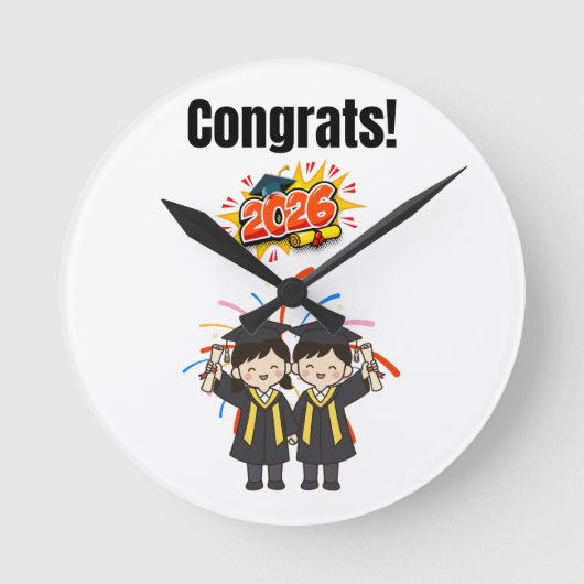 Class of 2026 Graduation Celebration Ronde Klok (Voorkant)