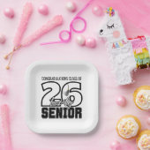 Class of 2026 Graduation Tassel Papieren Bordje (Feest)