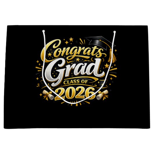 Class of 2026 groot cadeauzakje (Voorkant)