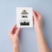 Class of 2026 Happy Graduation - Minimalist  Flyer (Hand)