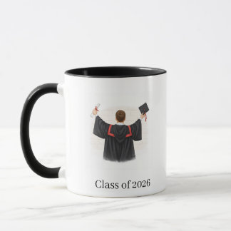 Class of 2026 Illustrated Graduation Mug Mok