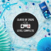 Class Of 2026 Level Complete Gaming Graduation Papieren Bordje (Feest)