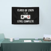 Class Of 2026 Level Complete Gaming Graduation Spandoek (Beurs)