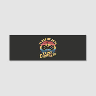 Class Of 2026 Level Complete Naamplaatje