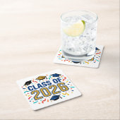 Class of 2026 Party Kartonnen Onderzetters (Insitu)