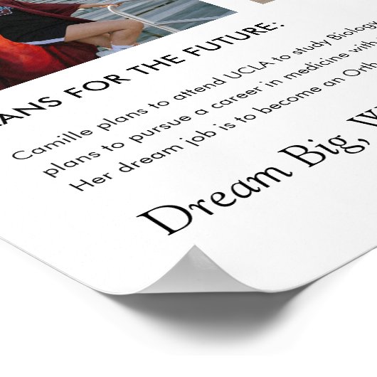 Class of 2026 Photo Collage Memory Poster (Hoek)