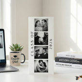Class of 2026 Retro Photo Booth Strip Graduation Reclamekaart