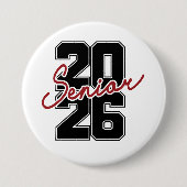 Class of 2026 ronde button 7,6 cm (Voorkant)