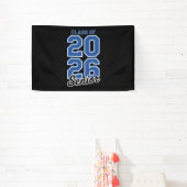 Class Of 2026 Senior Blue Graduation Graduate Spandoek (Insitu)