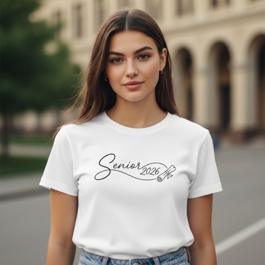 class of 2026 senior t-shirt