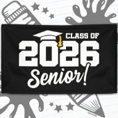 Class of 2026 Senior Varsity Graduation Fun Quote Spandoek