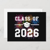 Class Of 2026 Senior Year Briefkaart (Voorkant / Achterkant)