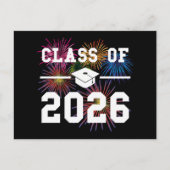 Class Of 2026 Senior Year Briefkaart (Voorkant)