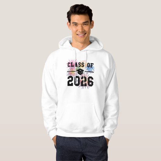 Class Of 2026 Senior Year Hoodie (Voorkant volledig)