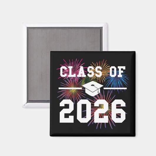 Class Of 2026 Senior Year Magneet (Voorkant / Achterkant)
