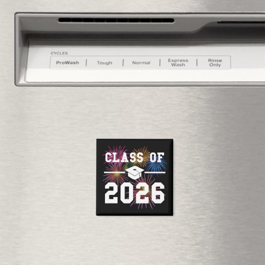 Class Of 2026 Senior Year Magneet (Insitu (Vaatwasser))