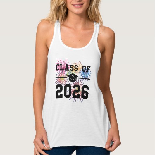Class Of 2026 Senior Year Tanktop (Voorkant)