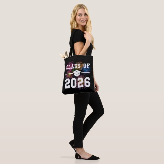 Class Of 2026 Senior Year Tote Bag (Op model)