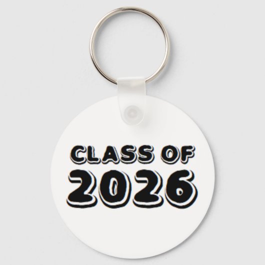 class of 2026 sleutelhanger (Voorkant)