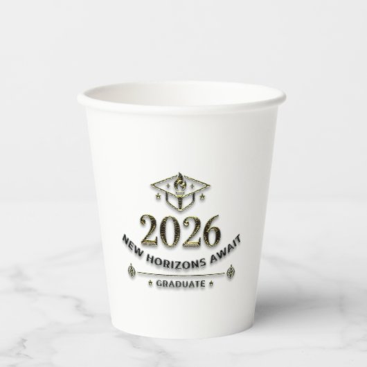Class of 2026 / Vasos de Papel Papieren Bekers (Voorkant)