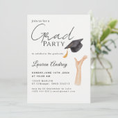 Class of 2027 Graduation Party Invite Kaart (Staand voorkant)