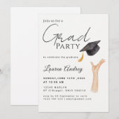 Class of 2027 Graduation Party Invite Kaart (Voorkant / Achterkant)