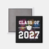Class Of 2027 Senior Year Magneet (Voorkant / Achterkant)