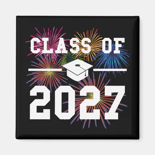 Class Of 2027 Senior Year Magneet (Voorkant)