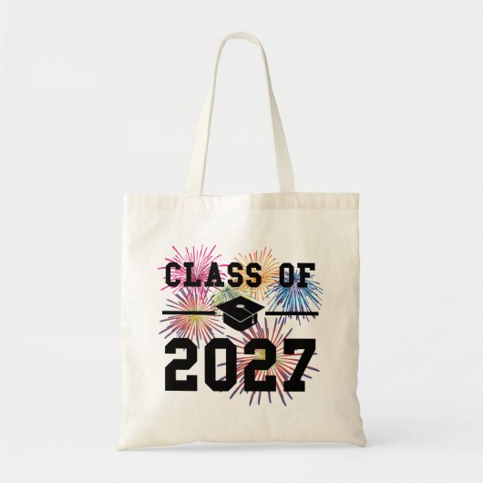 Class Of 2027 Senior Year Tote Bag (Voorkant)