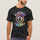 Class Of 2029 Graduate Future Graduation Peace Sig T-shirt (Voorkant)