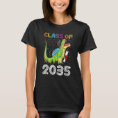 Class Of 2035 Graduation  Grow With Me T-shirt (Voorkant)