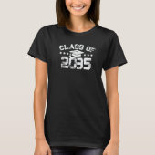 Class Of 2035 Grow With Me Graduation First Day Of T-shirt (Voorkant)