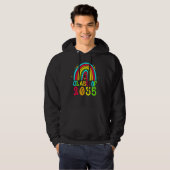 Class Of 2035 Kindergarten Pre K Grow With Me Back Hoodie (Voorkant volledig)