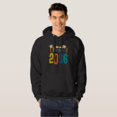 Class of 2036 Grow With Me First Day of School Gra Hoodie (Voorkant volledig)